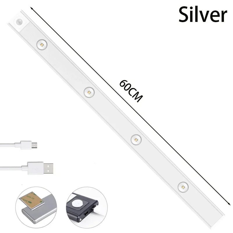 Luminária LED com Sensor de Movimento "Cat's Eye" ✨