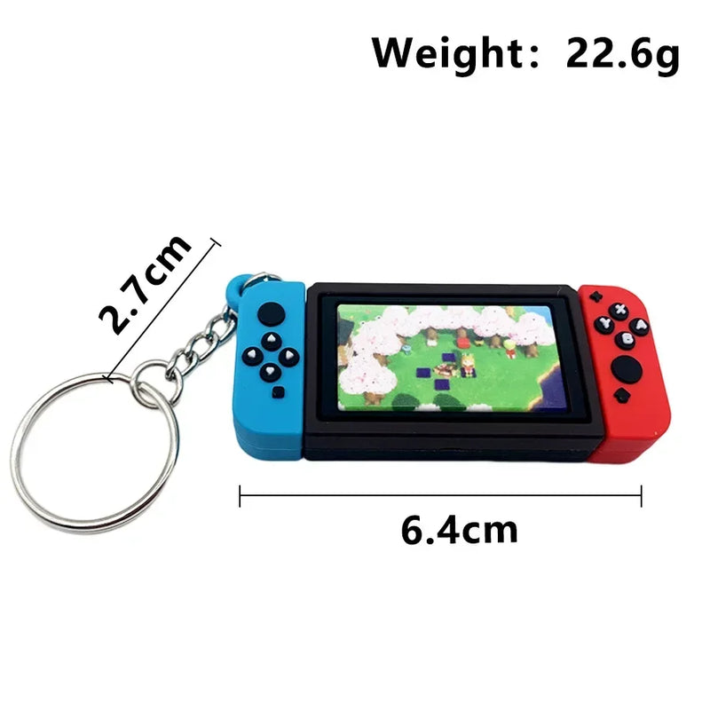 PS5 XBOX Game Console Controller Model Keychains Mini Simulation Collection Key Chain Pendant for Men Women Keys Ring Toys Gift