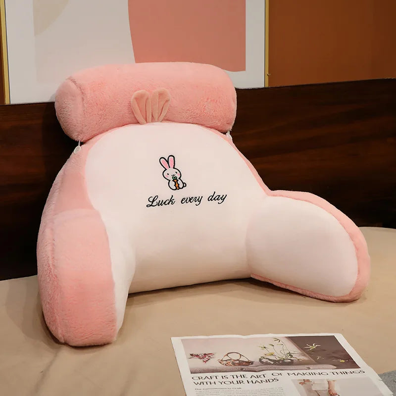 Soft Plu Lumbar Support Pillow Bede Sofa Latex Cuion S Pillow Barest Pad Girls Cartoon Anime Home Decor
