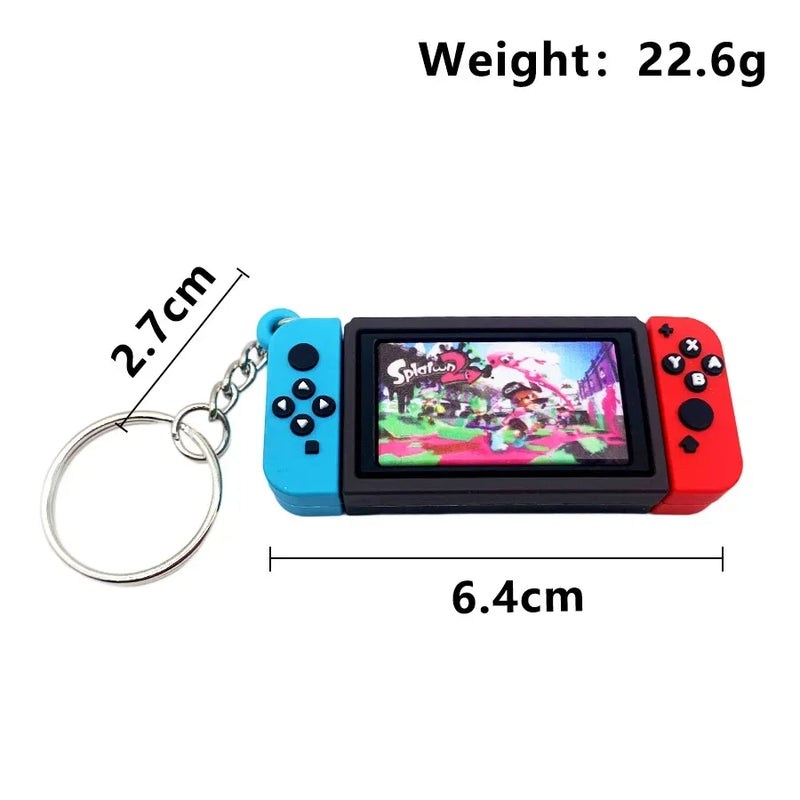PS5 XBOX Game Console Controller Model Keychains Mini Simulation Collection Key Chain Pendant for Men Women Keys Ring Toys Gift