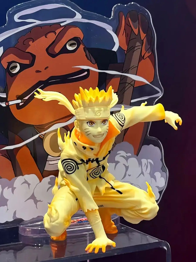 10cm  Naruto Panel Spectacle Haruno Naruto Uchiha Sasuke Sakura Anime Figure Action Figures Model Toys Holiday Gift
