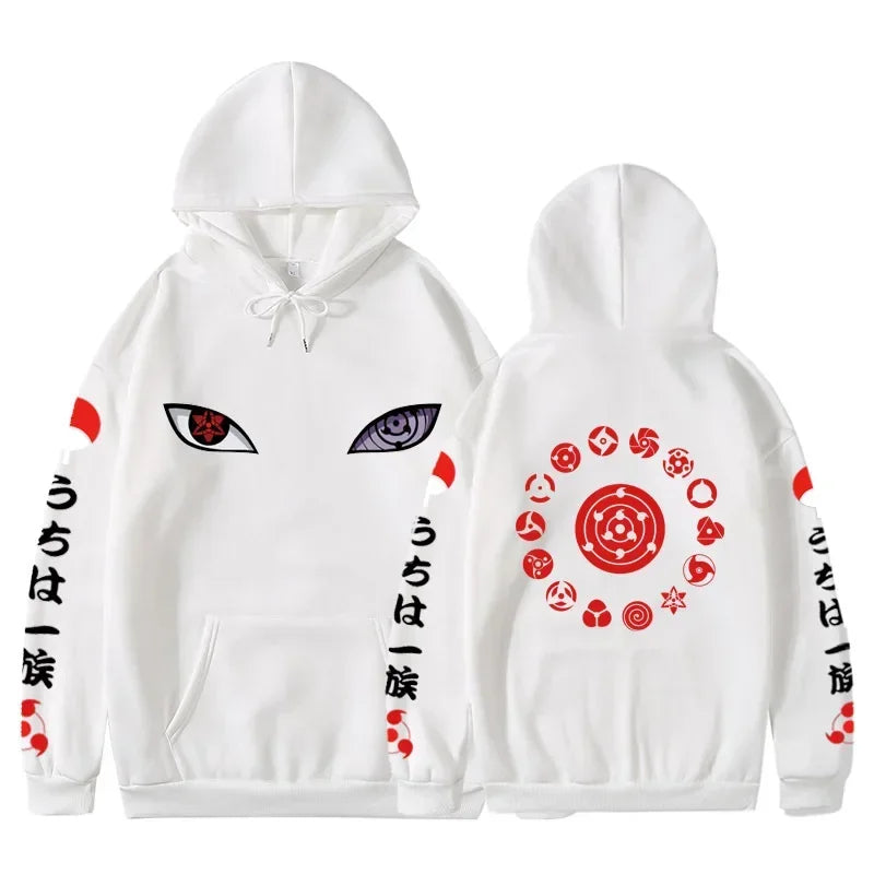 2025 Naruto Manga Inspired Hoodie AutumnWinter LaidBack Sweatshirt Unisex Fashion Top Hoodies Women