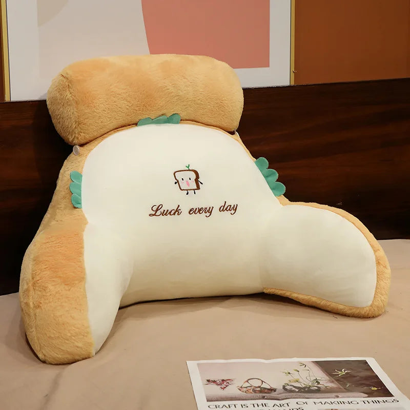 Soft Plu Lumbar Support Pillow Bede Sofa Latex Cuion S Pillow Barest Pad Girls Cartoon Anime Home Decor