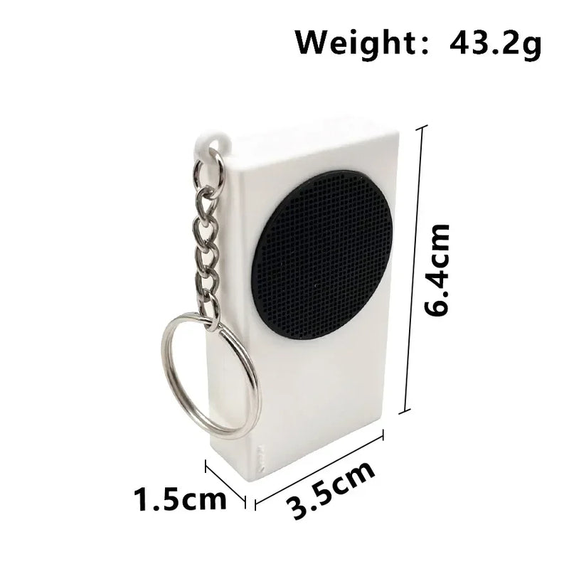 PS5 XBOX Game Console Controller Model Keychains Mini Simulation Collection Key Chain Pendant for Men Women Keys Ring Toys Gift