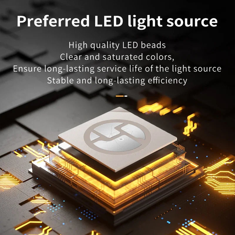 Led Eyes for Truck Devil Eye LED Pixel Panel Light for Trucks Cars DIY Remote Control Scrolling Animation Soft Foldable