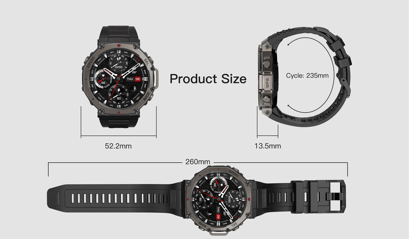 Smartwatch TANK T-REX 3: O seu Parceiro para Aventura Extrema