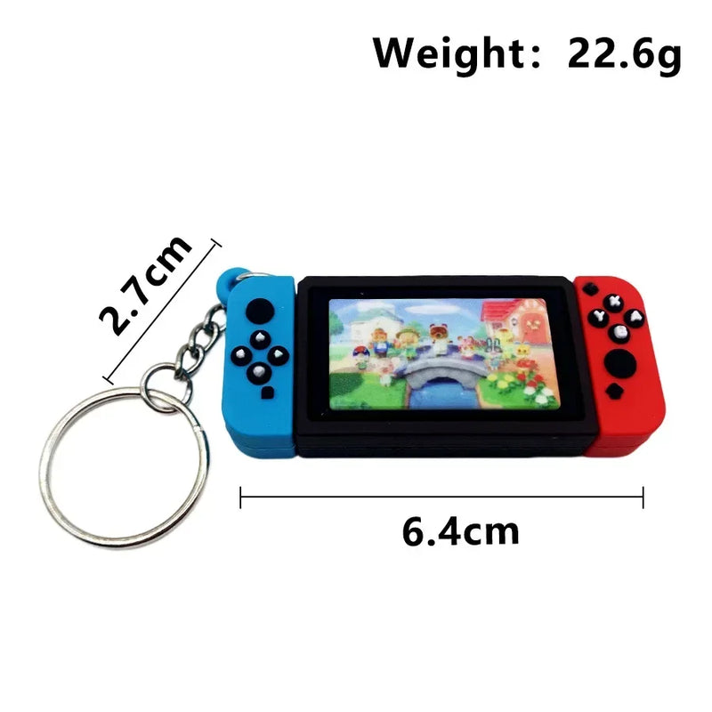 PS5 XBOX Game Console Controller Model Keychains Mini Simulation Collection Key Chain Pendant for Men Women Keys Ring Toys Gift