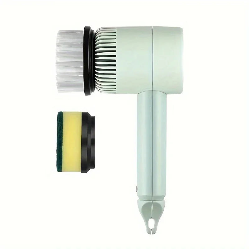2/4/6Brush Electric Spin Scrubber, Rechargeable Cleaning Brush, Floors, Carpets, Bathrooms, Kitchens, Cordless Handheld Washer