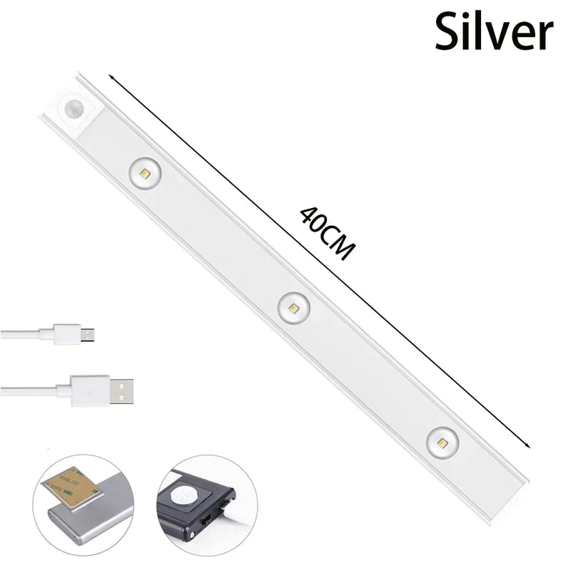 Luminária LED com Sensor de Movimento "Cat's Eye" ✨