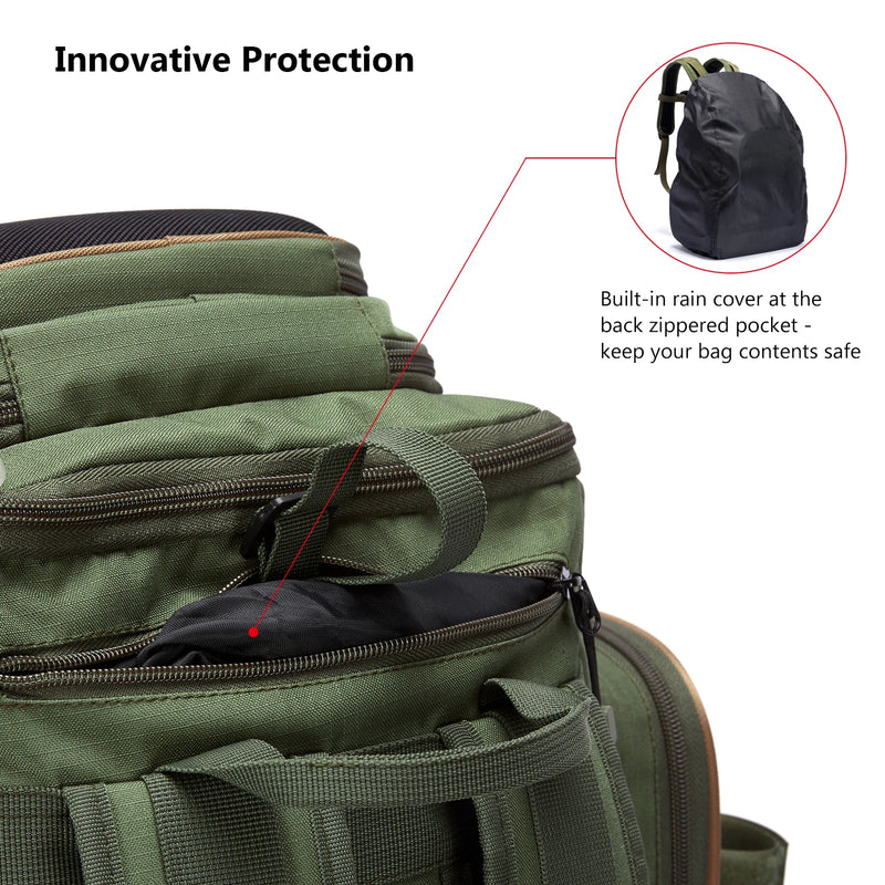 Mochila Bassdash para Pesca: Organização e Proteção Sem Limites 🎣