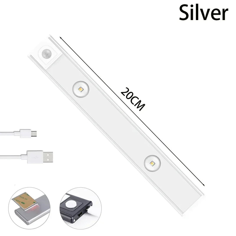 Luminária LED com Sensor de Movimento "Cat's Eye" ✨