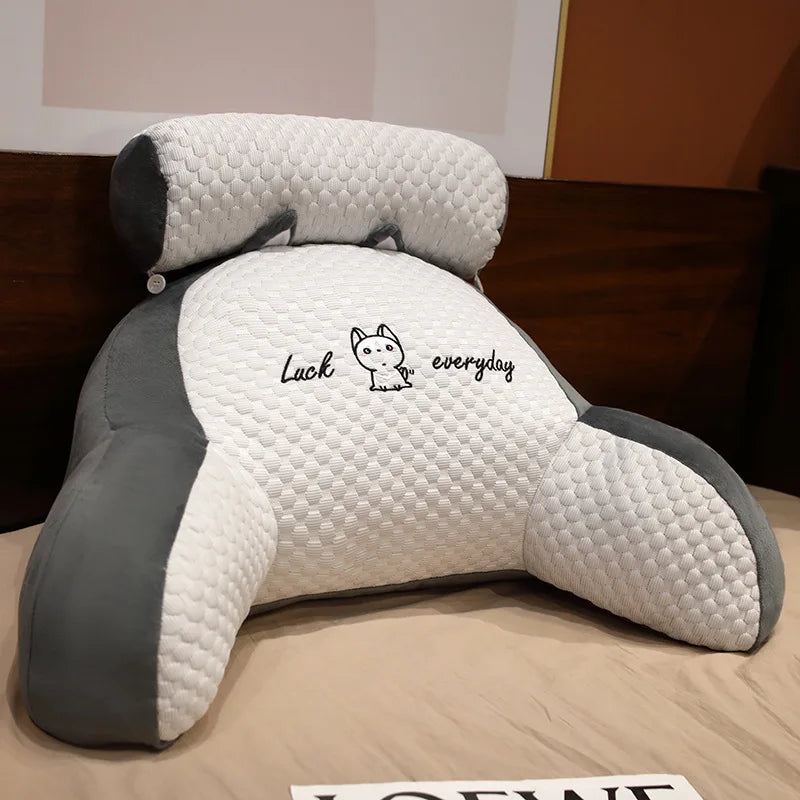 Soft Plu Lumbar Support Pillow Bede Sofa Latex Cuion S Pillow Barest Pad Girls Cartoon Anime Home Decor