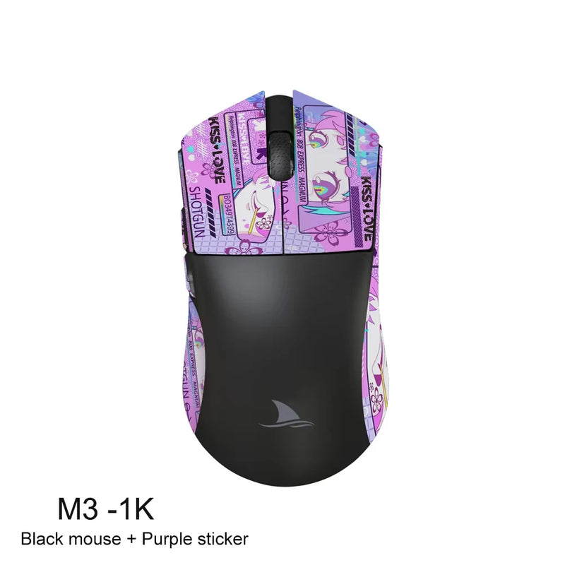 Motospeed Darmoshark M3 8K Bluetooth Wireless Gaming Mouse 26K DPI PAW3395 Sensor Computer Office Mouse TTC For Laptop PC