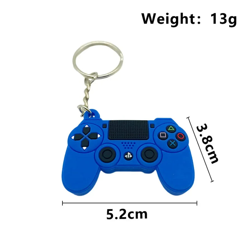PS5 XBOX Game Console Controller Model Keychains Mini Simulation Collection Key Chain Pendant for Men Women Keys Ring Toys Gift
