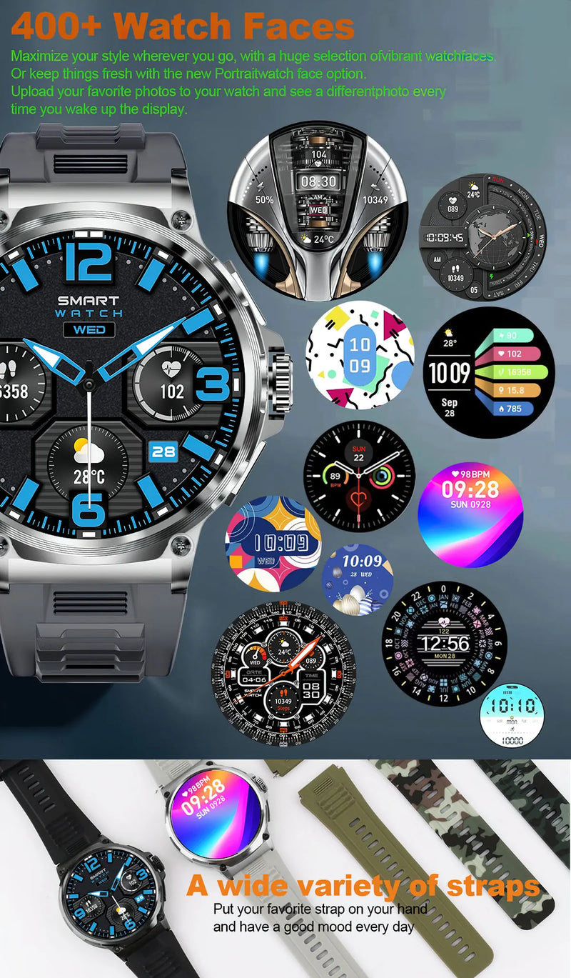 Smartwatch V69: Potência e Tecnologia no Seu Pulso
