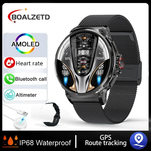 Smartwatch V69: Potência e Tecnologia no Seu Pulso