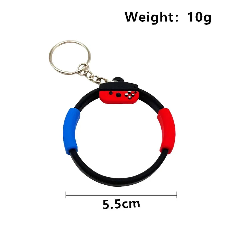 PS5 XBOX Game Console Controller Model Keychains Mini Simulation Collection Key Chain Pendant for Men Women Keys Ring Toys Gift