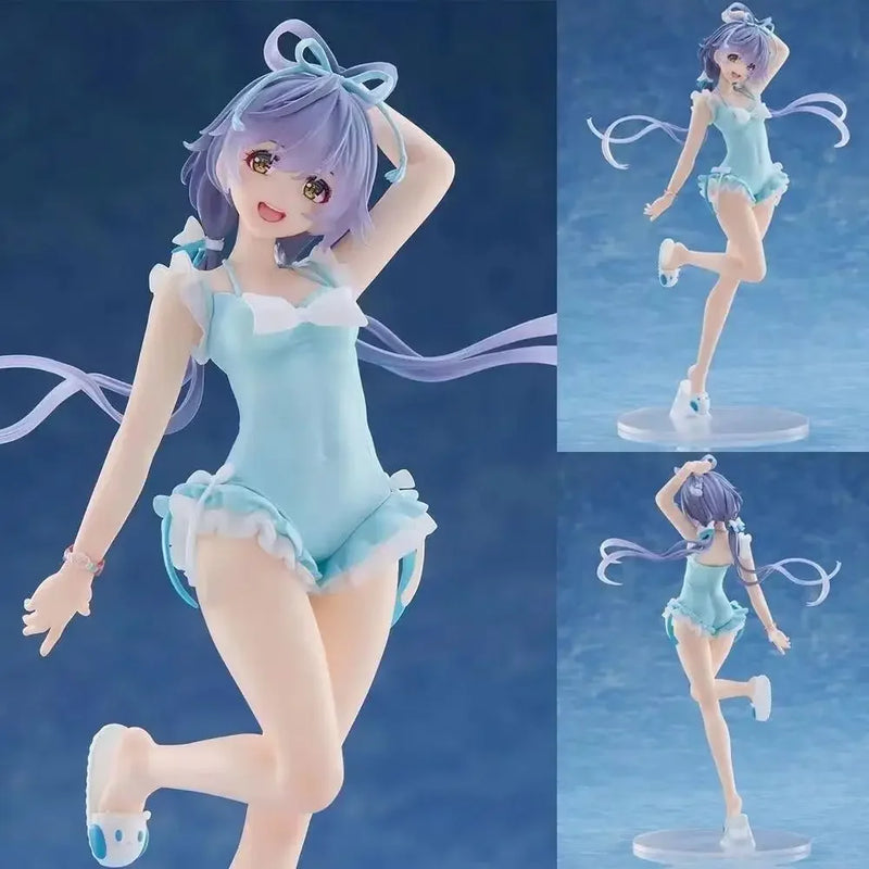 New Anime Miku Cute Kawaii Virtual Singer Manga Statue Pvc Action Figure 15~25cm