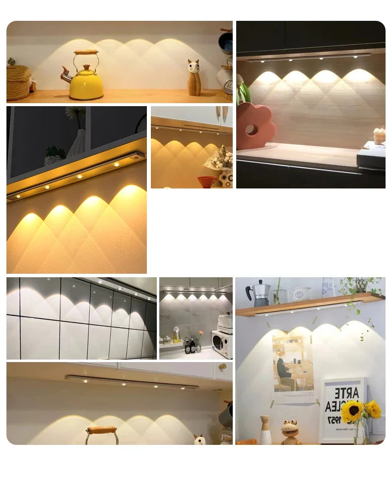 Luminária LED com Sensor de Movimento "Cat's Eye" ✨