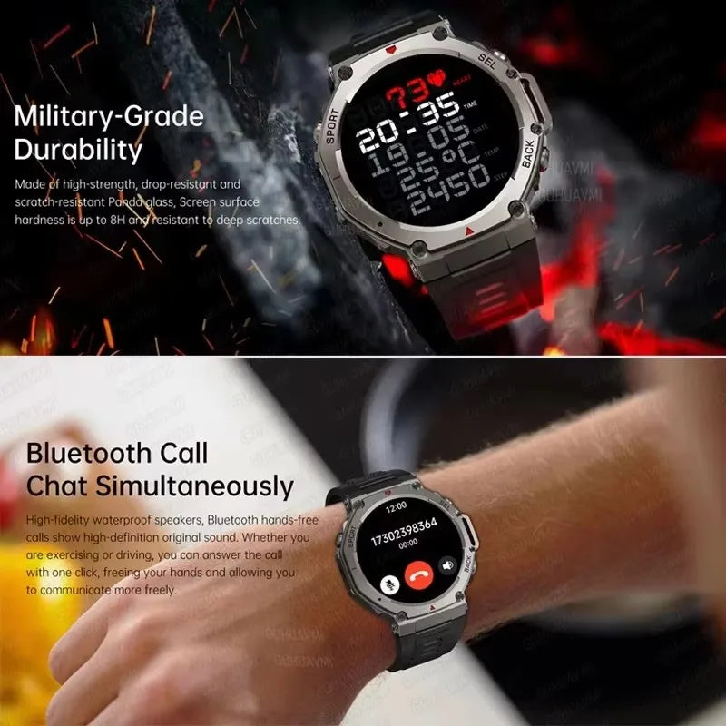 Smartwatch TANK T-REX 3: O seu Parceiro para Aventura Extrema