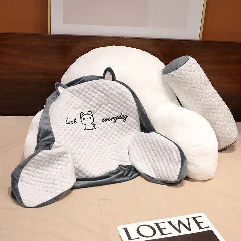 Soft Plu Lumbar Support Pillow Bede Sofa Latex Cuion S Pillow Barest Pad Girls Cartoon Anime Home Decor