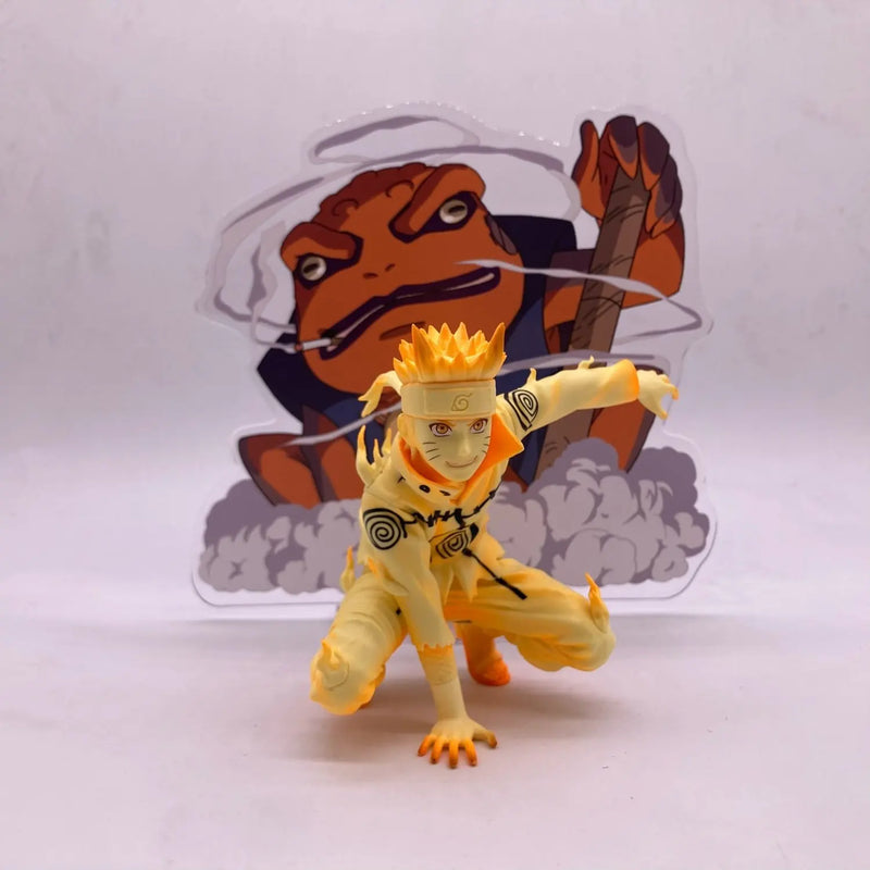 10cm  Naruto Panel Spectacle Haruno Naruto Uchiha Sasuke Sakura Anime Figure Action Figures Model Toys Holiday Gift