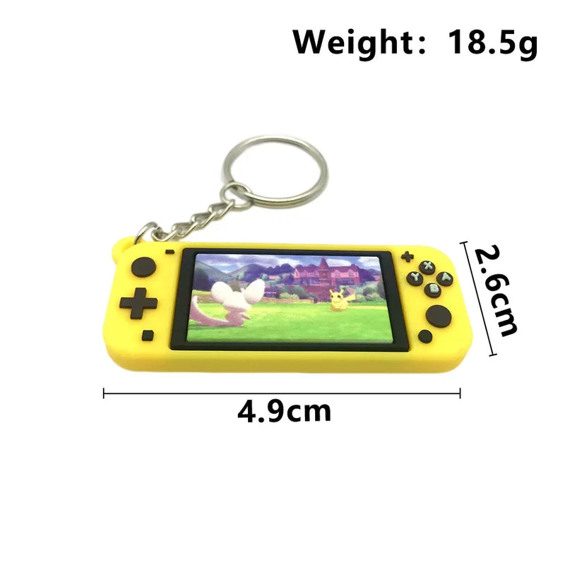 PS5 XBOX Game Console Controller Model Keychains Mini Simulation Collection Key Chain Pendant for Men Women Keys Ring Toys Gift