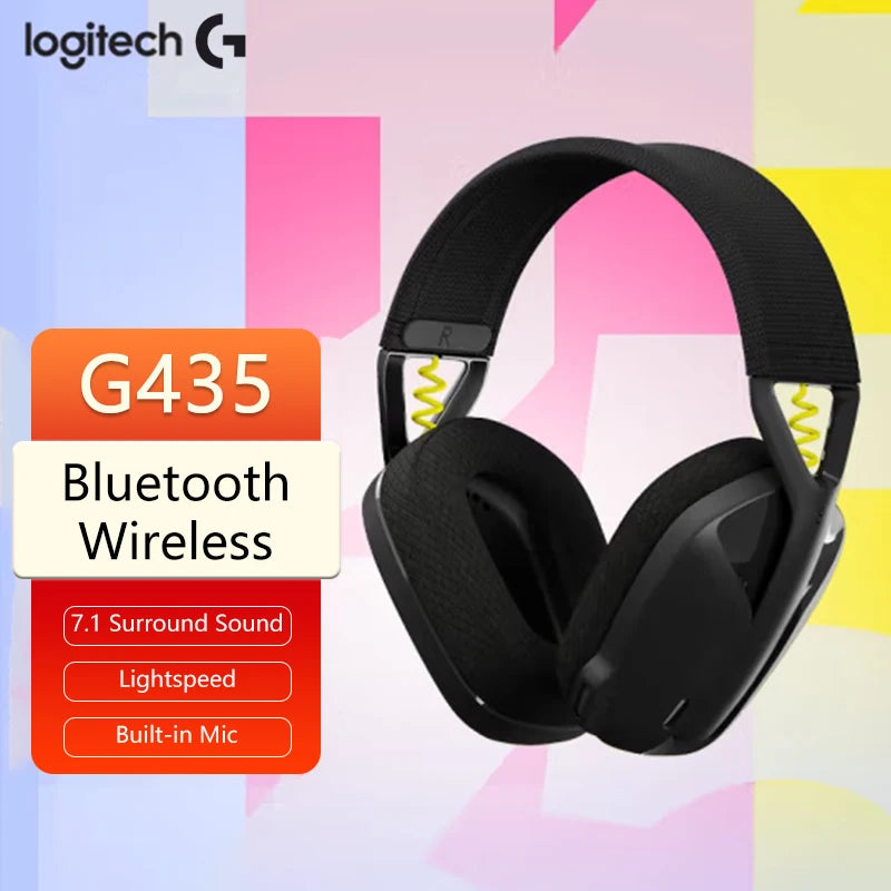 Headset Gamer Logitech G435 Lightspeed: Jogue sem Limites 🎧