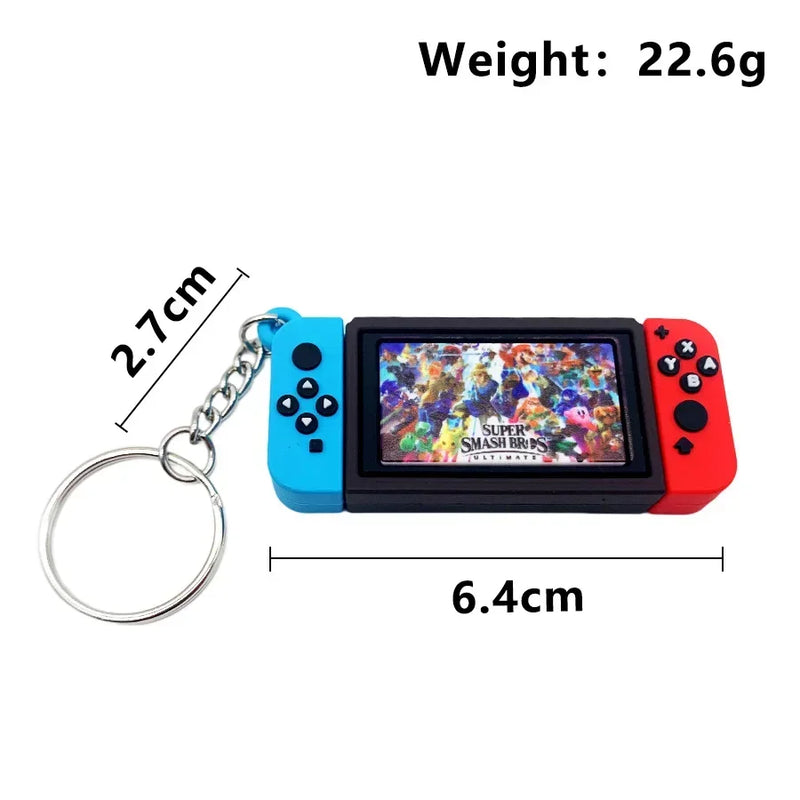 PS5 XBOX Game Console Controller Model Keychains Mini Simulation Collection Key Chain Pendant for Men Women Keys Ring Toys Gift