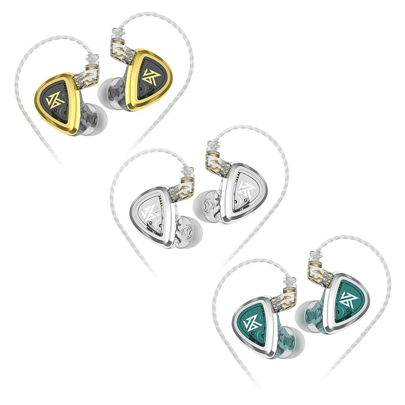 KZ EDA Earphones Bass/Balanced/Hi-Res Earbuds In Ear Monitor Headphones Sport Noise Cancelling HIFI Headset KZ EDXPRO EDC EDS